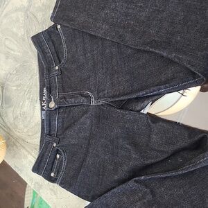 Anne Klein Womens Deep Indigo Sophisticate Bootcut Jeans Like New 10